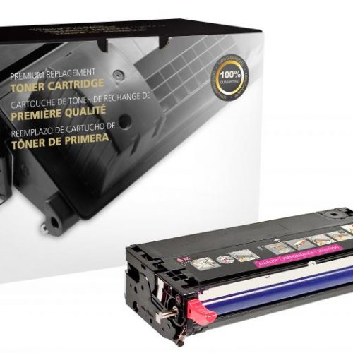 Clover Remanufactured High Yield Magenta Toner Cartridge for Dell 3130