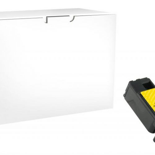 Clover Remanufactured High Yield Yellow Toner Cartridge for Dell 1250/C1760