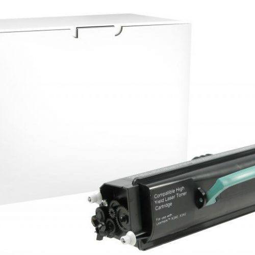 Clover Remanufactured High Yield Toner Cartridge for Lexmark Compliant X340/X342