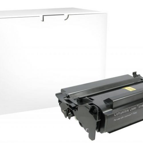 Clover Remanufactured High Yield Toner Cartridge for Lexmark Compliant T430