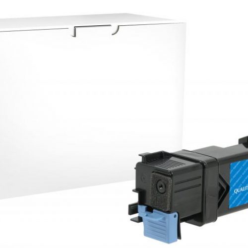Clover Remanufactured High Yield Cyan Toner Cartridge for Xerox 106R01594/106R01591