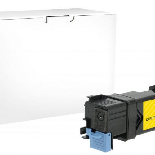 Clover Remanufactured High Yield Yellow Toner Cartridge for Xerox 106R01596/106R01593