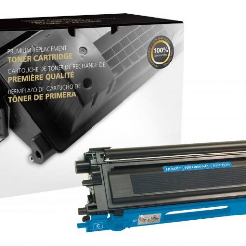 Clover Remanufactured Cyan Toner Cartridge for Brother TN110