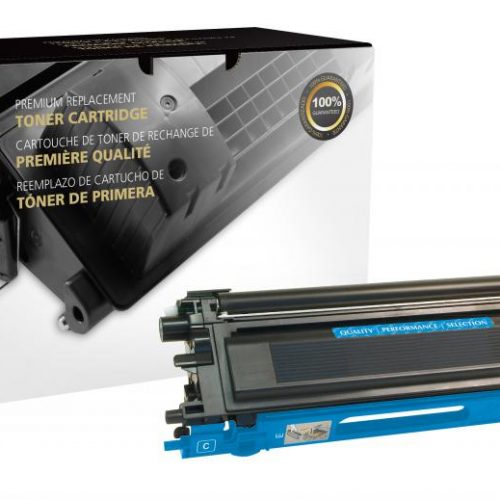Clover Remanufactured High Yield Cyan Toner Cartridge for Brother TN115