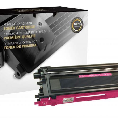 Clover Remanufactured High Yield Magenta Toner Cartridge for Brother TN115