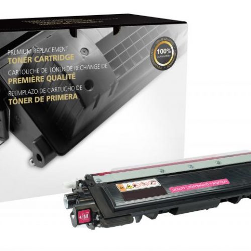 Clover Remanufactured Magenta Toner Cartridge for Brother TN210