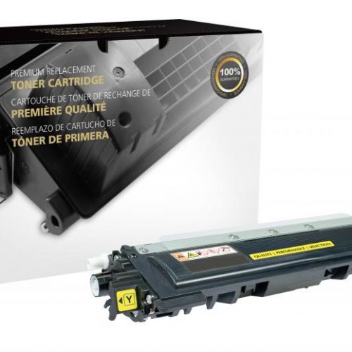 Clover Remanufactured Yellow Toner Cartridge for Brother TN210