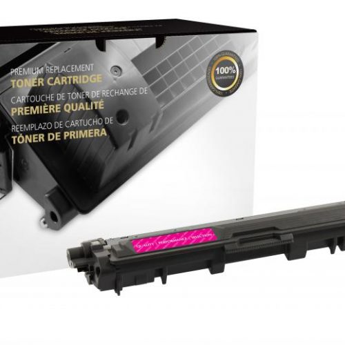 Clover Remanufactured High Yield Magenta Toner Cartridge for Brother TN225