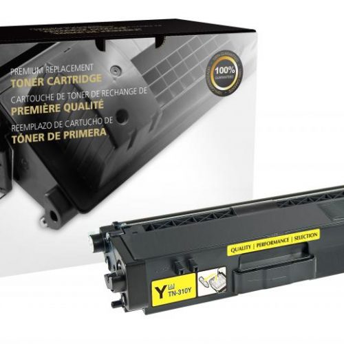 Clover Remanufactured Yellow Toner Cartridge for Brother TN310