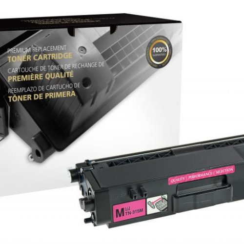 Clover Remanufactured High Yield Magenta Toner Cartridge for Brother TN315