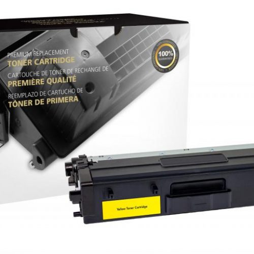 Clover Remanufactured Ultra High Yield Yellow Toner Cartridge for Brother TN439Y