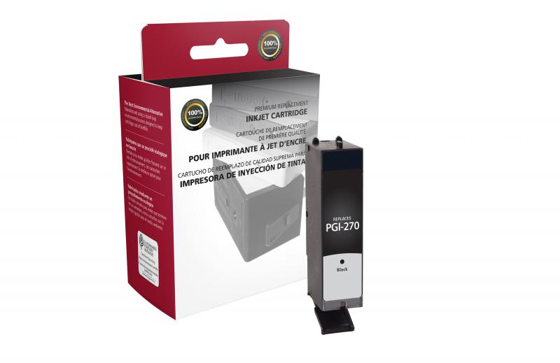 Clover Remanufactured Black Ink cartridge for Canon PGI-270