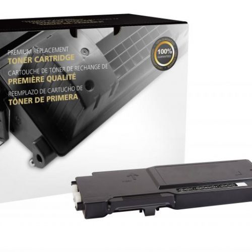 Clover Remanufactured High Yield Black Toner Cartridge for Dell C2660