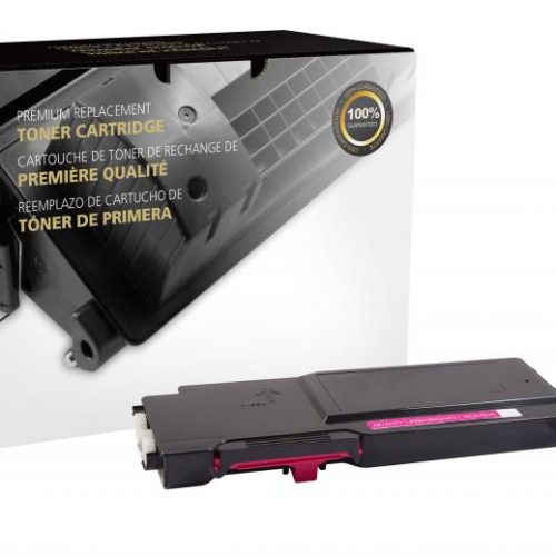 Clover Remanufactured High Yield Magenta Toner Cartridge for Dell C2660