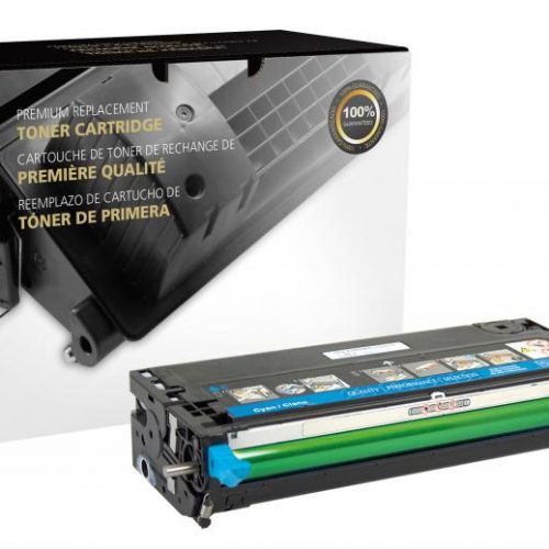 Clover Remanufactured High Yield Cyan Toner Cartridge for Dell 3110/3115