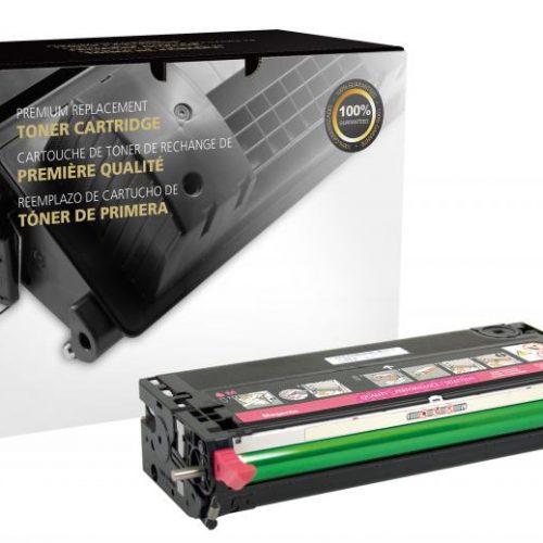 Clover Remanufactured High Yield Magenta Toner Cartridge for Dell 3110/3115