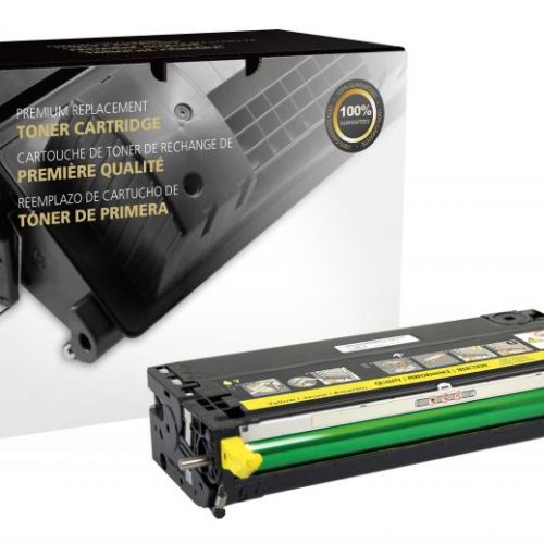 Clover Remanufactured High Yield Yellow Toner Cartridge for Dell 3110/3115