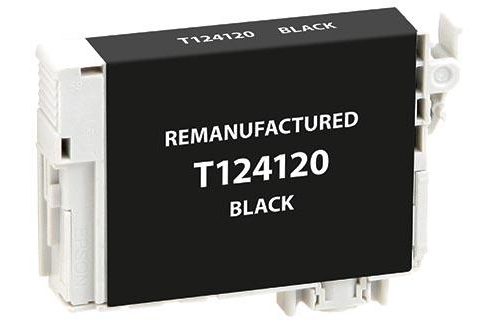 EPC Remanufactured Black Ink Cartridge for Epson T124120