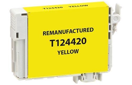 EPC Remanufactured Yellow Ink Cartridge for Epson T124420