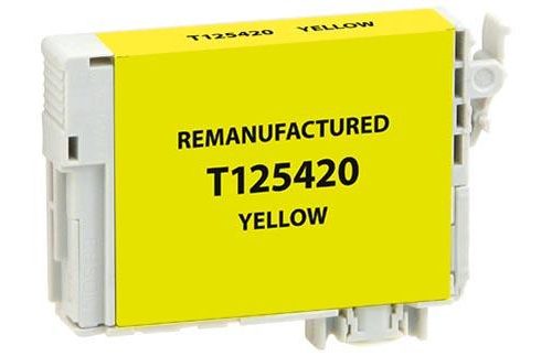 EPC Remanufactured Yellow Ink Cartridge for Epson T125420