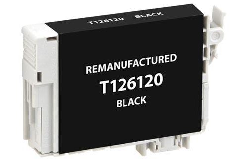 EPC Remanufactured Black Ink Cartridge for Epson T126120