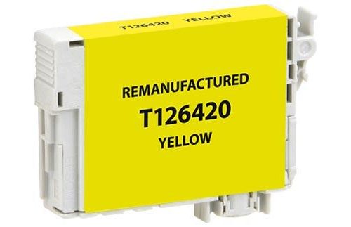 EPC Remanufactured Yellow Ink Cartridge for Epson T126420