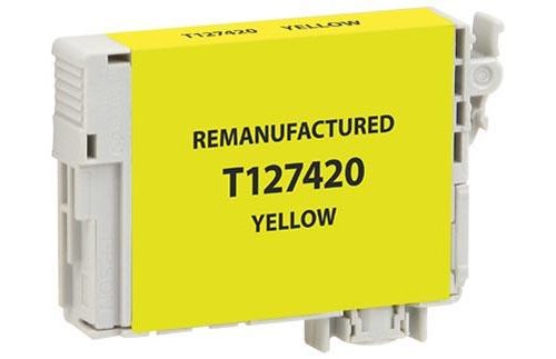 EPC Remanufactured Yellow Ink Cartridge for Epson T127420