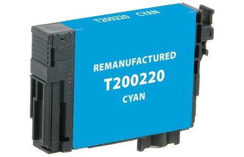 EPC Remanufactured Cyan Ink Cartridge for Epson T200220