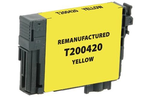 EPC Remanufactured Yellow Ink Cartridge for Epson T200420
