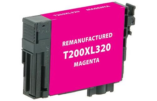 EPC Remanufactured High Yield Magenta Ink Cartridge for Epson T200XL320