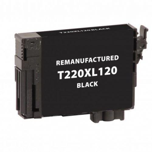 EPC Remanufactured Black Ink Cartridge for Epson T220120/T220XL120