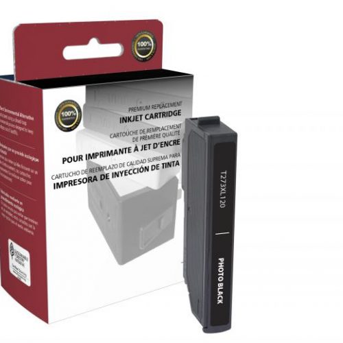 EPC Remanufactured High Capacity Photo Black Ink Cartridge for Epson T273XL120