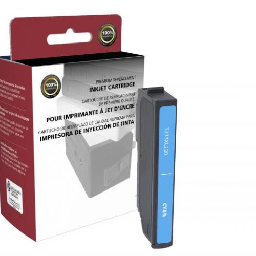 EPC Remanufactured High Capacity Cyan Ink Cartridge for Epson T273XL220