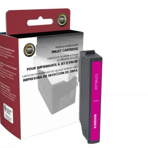EPC Remanufactured High Capacity Magenta Ink Cartridge for Epson T273XL320