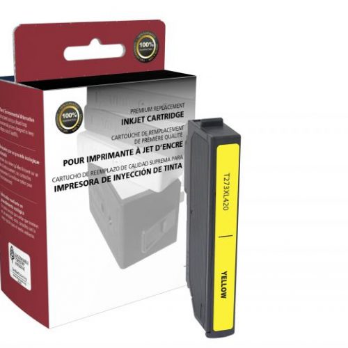 EPC Remanufactured High Capacity Yellow Ink Cartridge for Epson T273XL420