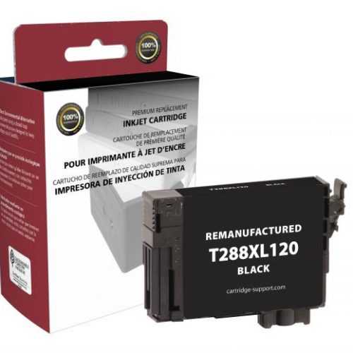 EPC Remanufactured High Capacity Black Ink Cartridge for Epson T288XL120