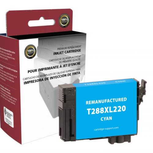 EPC Remanufactured High Capacity Cyan Ink Cartridge for Epson T288XL220