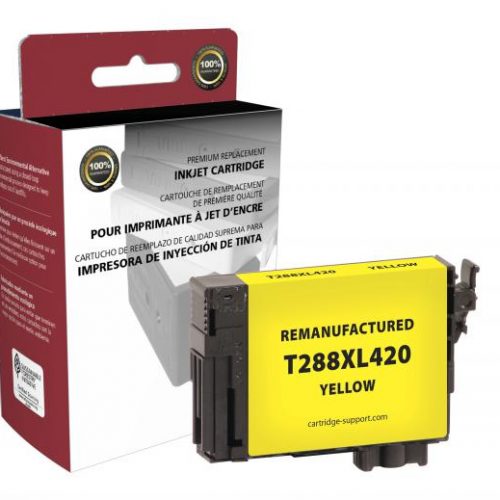 EPC Remanufactured High Capacity Yellow Ink Cartridge for Epson T288XL420