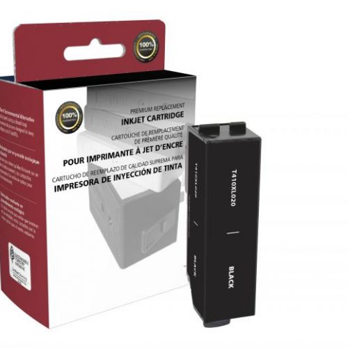 EPC Remanufactured High Capacity Black Ink Cartridge for Epson T410XL020