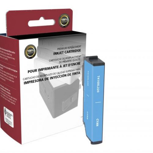 EPC Remanufactured High Capacity Cyan Ink Cartridge for Epson T410XL220