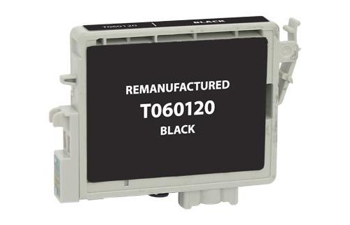 EPC Remanufactured Black Ink Cartridge for Epson T060120