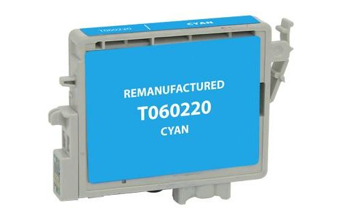 EPC Remanufactured Cyan Ink Cartridge for Epson T060220