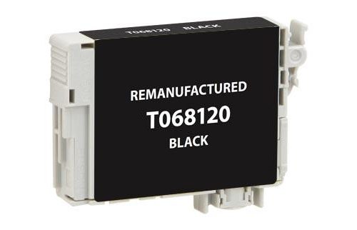 EPC Remanufactured High Yield Black Ink Cartridge for Epson T068120