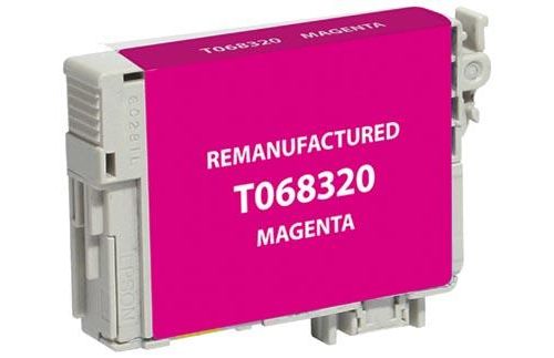 EPC Remanufactured High Yield Magenta Ink Cartridge for Epson T068320