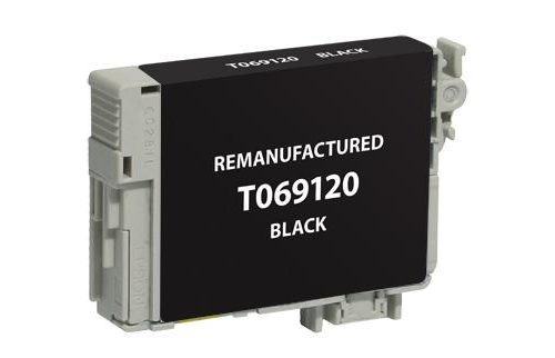 EPC Remanufactured Black Ink Cartridge for Epson T069120