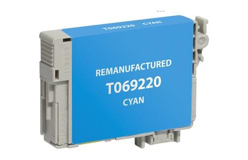 EPC Remanufactured Cyan Ink Cartridge for Epson T069220