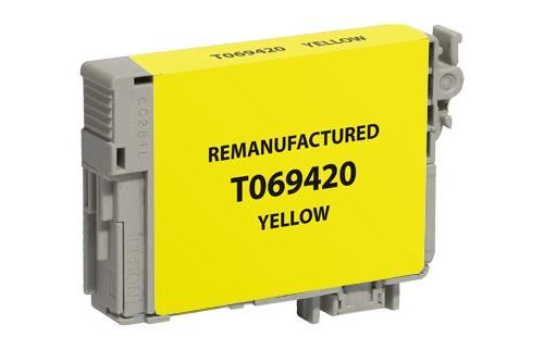 EPC Remanufactured Yellow Ink Cartridge for Epson T069420
