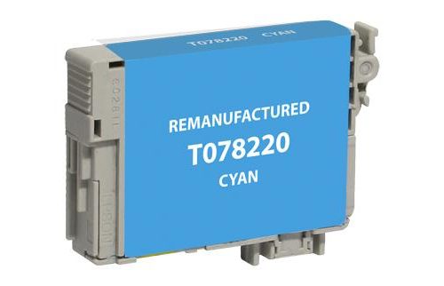 EPC Remanufactured Cyan Ink Cartridge for Epson T078220