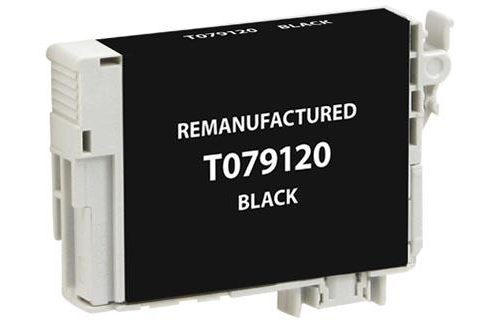 EPC Remanufactured High Yield Black Ink Cartridge for Epson T079120