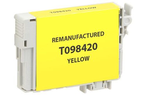 EPC Remanufactured Yellow Ink Cartridge for Epson T098420
